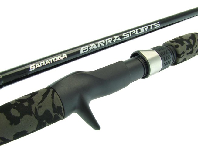 SARATOGA BARRA 6'0 12kg Baitcaster Fishing Rod and Reel Combo Baitcast Presale 3