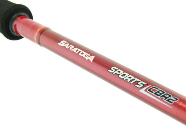 SARATOGA SPORTS CBR2 6'6 3-5kg Fibreglass Snapper Flathead Spinning Fishing Rod 3