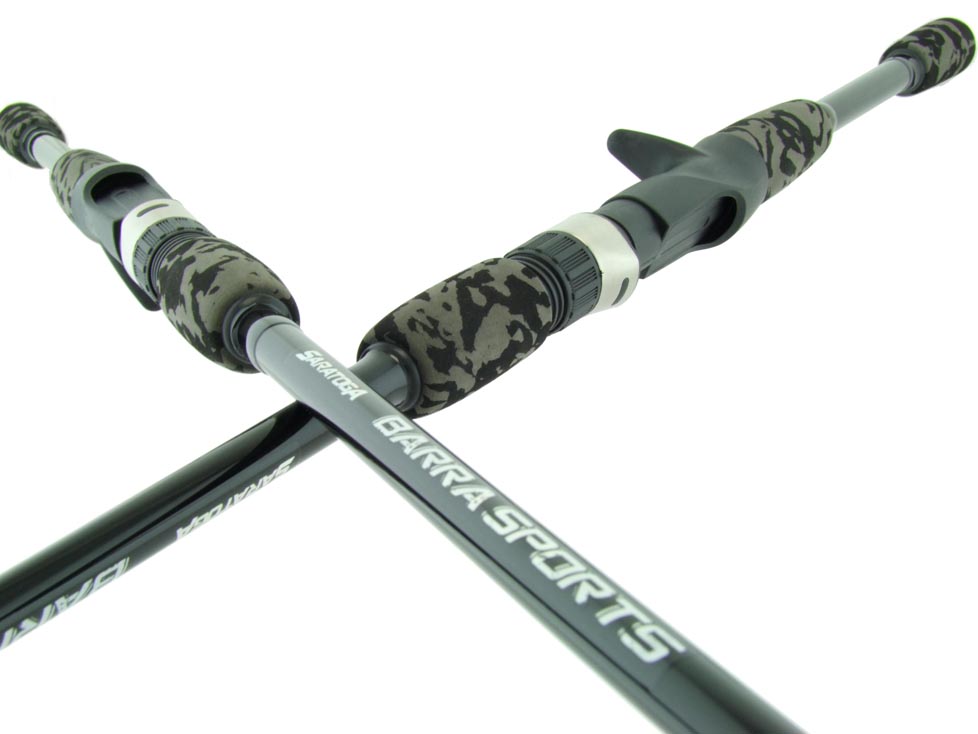 SARATOGA BARRA 6'0 12kg Baitcaster Fishing Rod and Reel Combo Baitcast Boat