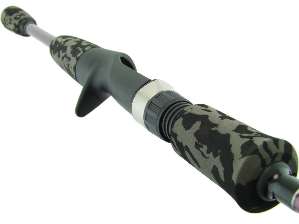 SARATOGA Graphite CMT24 Baitcast CAMO 6'0 24kg 2pc Baitcaster Barra