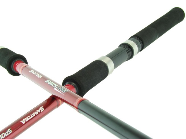 SARATOGA 6'6 3-5kg Spinning Fishing Rod and Reel Combo Flathead Bream Trout 6