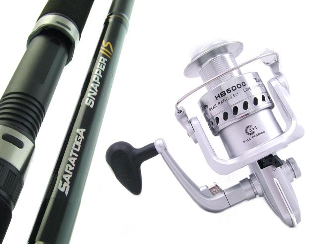 SARATOGA 7'0 6kg Snapper Salmon Spinning Fishing Rod and Reel Combo Presale