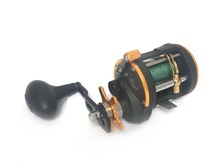 SARATOGA 6'6 15kg Game Boat Trolling Jigging Overhead Fishing Rod and Reel Combo 12