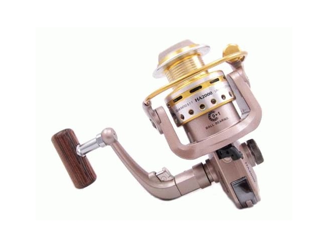 Tokushima HA2000 Tournament Spinning Fishing Reel Bream Trout Alu Spool Presale 0