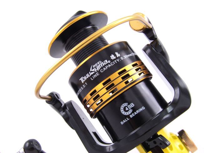 TOKUSHIMA TN-X4000II Spinning Fishing Reel 4 BB Alu Spool Boat Presale 0