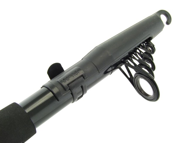 SARATOGA TELESPORTS FX6 10' 8-15kg Fibreglass Surf Beach Telescopic Fishing Rod 1