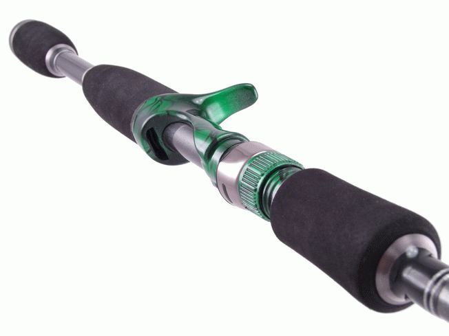 SARATOGA IM6 Graphite EC631M Barra X Baitcaster Fishing Rod 6'3 10kg Baitcast 3