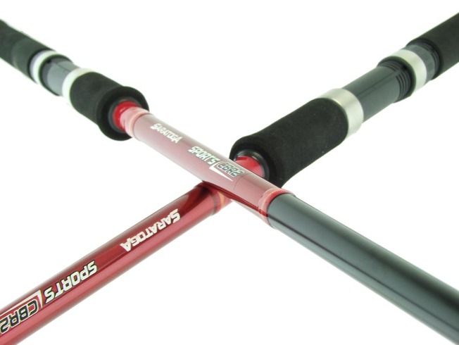 SARATOGA 6'6 3-5kg Spinning Fishing Rod and Reel Combo Flathead Bream Trout 4