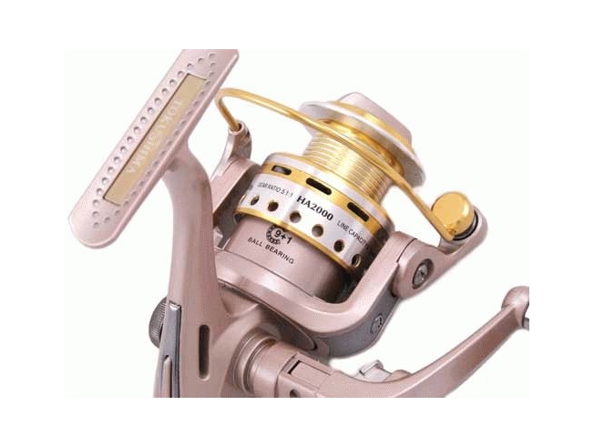 Tokushima HA2000 Tournament Spinning Fishing Reel Bream Trout Alu Spool Presale 4
