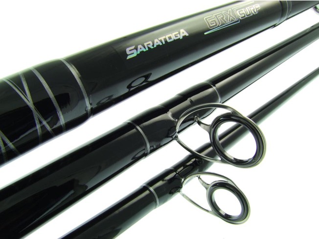 SARATOGA GRX SURF 12'0 10-15kg Big Beach Fishing Rod 3pce X/Large Heavy Duty 4