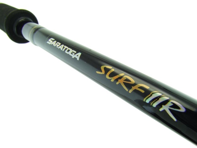 SARATOGA SURF IIR 8'0 5-9kg 2pc Fibreglass Light Surf Beach Spinning Fishing Rod 4