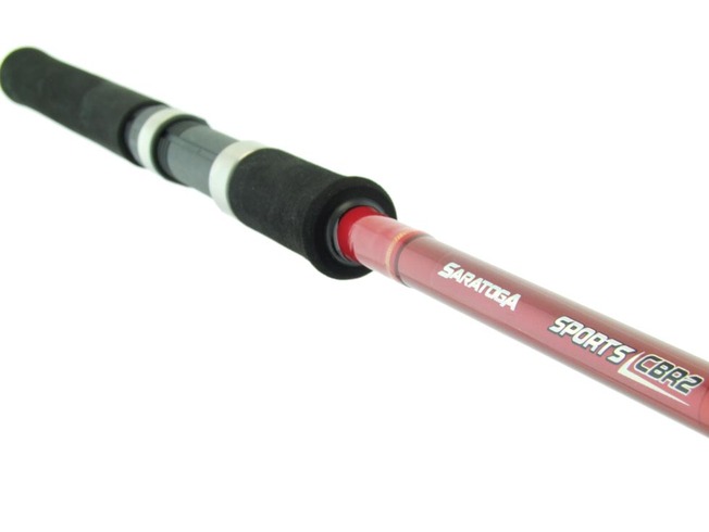SARATOGA 6'6 3-5kg Spinning Fishing Rod and Reel Combo Flathead Bream Trout 5