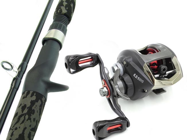 SARATOGA BARRA 6'0 12kg Baitcaster Fishing Rod and Reel Combo Baitcast Presale
