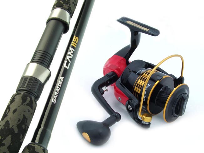 SARATOGA 7'0 15kg Snapper Boat Spinning Fishing Rod and Reel Combo Kingfish