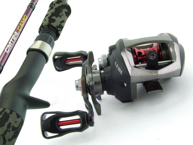 SARATOGA 6'0 4kg Baitcast Overhead Fishing Rod and Reel Combo Barra Presale