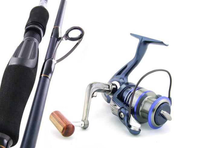 SARATOGA EGI Carbon Fibre 7'6 6kg Squid Spinning Fishing Rod and Reel Combo