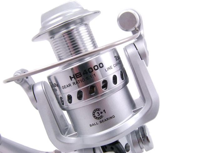 TOKUSHIMA HB2000 Spinning Fishing Reel Bream Trout Aluminium Spool Presale