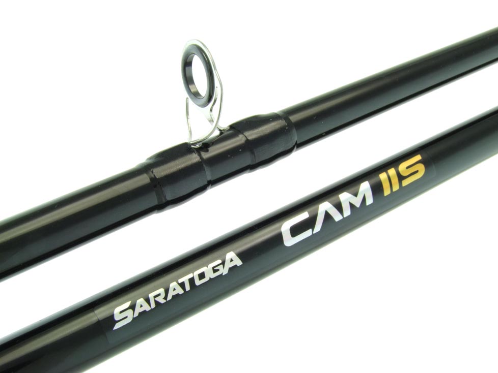 SARATOGA CAM II S 6'6 10-15kg Overhead Snapper Boat Fishing Rod 2pc