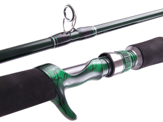 SARATOGA IM6 Graphite EC631M Barra X Baitcaster Fishing Rod 6'3 10kg Baitcast