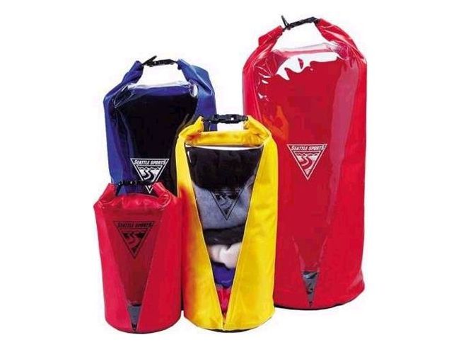 Seattle Sports Delta Clear Dry Bag 57L Blue Waterproof Storage Pack Boat Fishing