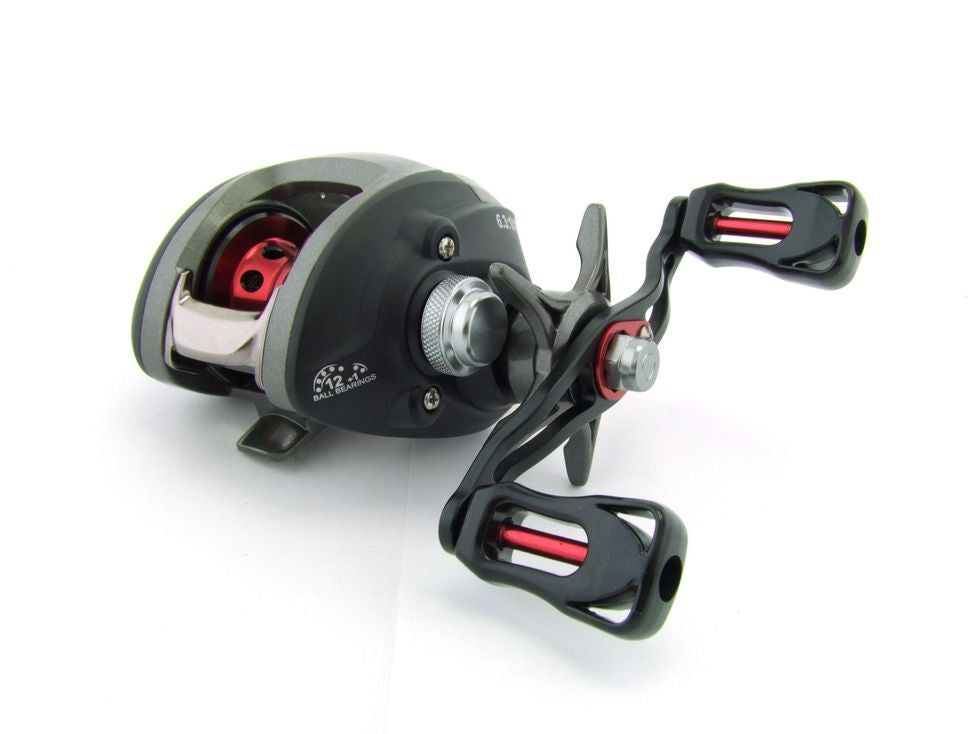 SARATOGA Low Profile Baitcaster 10B Fishing Reel MAG Brake Right Handed