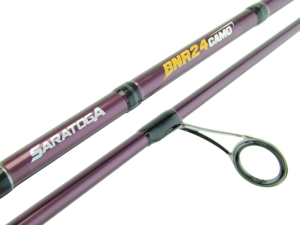 SARATOGA BNR24 CAMO 6'6 8kg Graphite Soft Plastics Snapper Spinning Fishing Rod