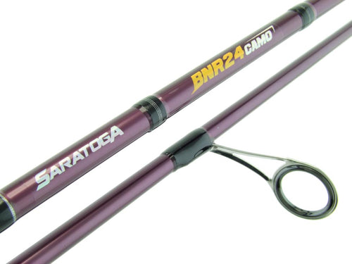 SARATOGA BNR24 CAMO 6'6 8kg Graphite Soft Plastics Snapper Spinning Fishing Rod